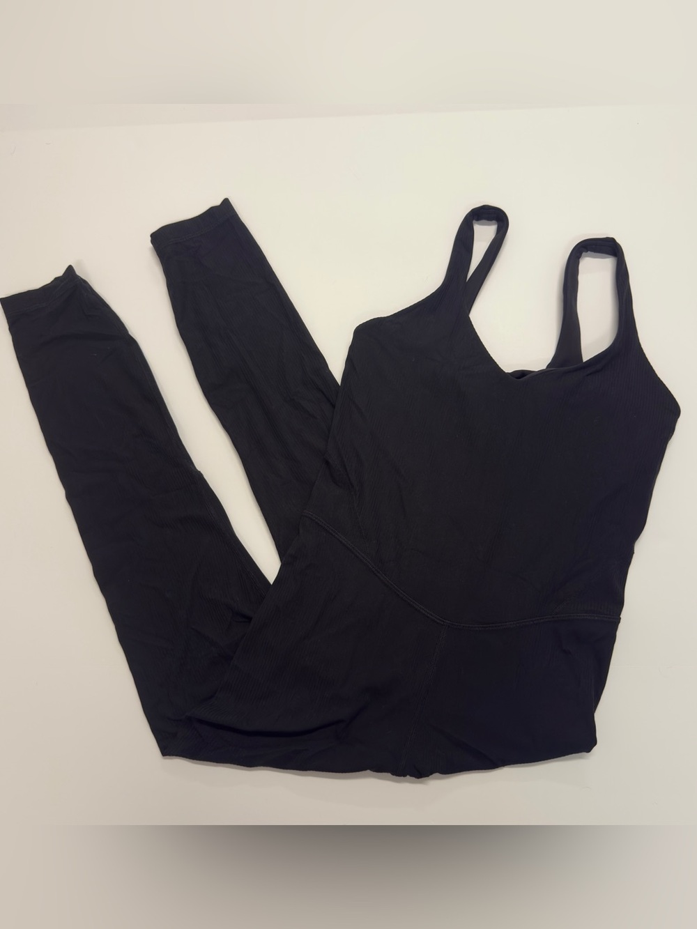 lululemon athletica Black V‑Neck Slim Jumpsuit - Picture 9 of 10